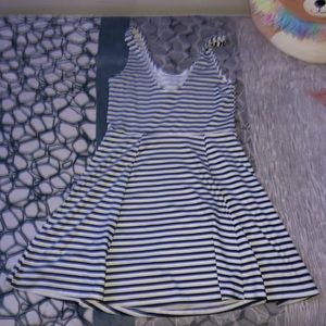 striped dress